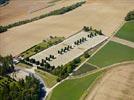 Photos aériennes de "Cimetière" - Photo réf. E143533 - Le Cimetire militaire italien de Bligny-Chambrecy