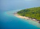 Photos aériennes de "lagon" - Photo réf. E143634 - Chissioua Brandélé, 5ème plus grande île de Mayotte.