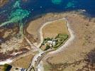 Photos aériennes de Plouguerneau (29880) - Autre vue | Finistère, Bretagne, France - Photo réf. E144609 - Le littoral breton et ses eaux turquoises