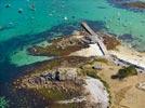 Photos aériennes de Plouguerneau (29880) | Finistère, Bretagne, France - Photo réf. E144613 - Le littoral breton et ses eaux turquoises