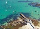 Photos aériennes de Plouguerneau (29880) - Autre vue | Finistère, Bretagne, France - Photo réf. E144614 - Le littoral breton et ses eaux turquoises