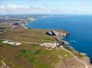 Photos aériennes de Plévenon (22240) - Autre vue | Côtes d'Armor, Bretagne, France - Photo réf. E144742 - Cap Frhel et son phare