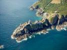 Photos aériennes de Plévenon (22240) - Autre vue | Côtes d'Armor, Bretagne, France - Photo réf. E144748 - Le Fort de la Latte sur la pointe du mme nom.