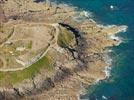 Photos aériennes de Saint-Malo (35400) - Autre vue | Ille-et-Vilaine, Bretagne, France - Photo réf. E144778 - La Tombe de Chteaubriand se trouve sur cette le