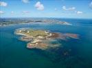 Photos aériennes de Saint-Vaast-la-Hougue (50550) | Manche, Normandie, France - Photo réf. E144870