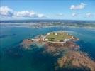 Photos aériennes de Saint-Vaast-la-Hougue (50550) | Manche, Normandie, France - Photo réf. E144871
