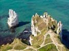 Photos aériennes de Étretat (76790) | Seine-Maritime, Normandie, France - Photo réf. E145016