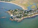 Photos aériennes de Billiers (56190) - Autre vue | Morbihan, Bretagne, France - Photo réf. E145234 - La Pointe de Penn Lann