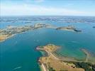 Photos aériennes de "morbihan" - Photo réf. E145246 - Le Golfe du Morbihan et ses nombreuses les.