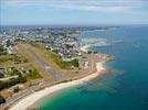 Photos aériennes de "aérodrome" - Photo réf. E145300 - La piste de l'arodrome de Quiberon