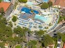 Photos aériennes de Messanges (40660) - Autre vue | Landes, Aquitaine, France - Photo réf. E146030 - La piscine du camping 