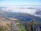 Photos aériennes de "brouillard" - Photo réf. E146472 - Brouillard matinal dans la vallée de la Moselle