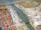 Photos aériennes de Leucate (11370) - Autre vue | Aude, Languedoc-Roussillon, France - Photo réf. E146474 - Le Grau de Leucate et son port conchylicole