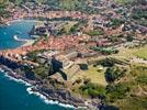 Photos aériennes de Collioure (66190) - Autre vue | Pyrénées-Orientales, Occitanie, France - Photo réf. E146560