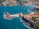 Photos aériennes de Collioure (66190) - Autre vue | Pyrénées-Orientales, Occitanie, France - Photo réf. E146561