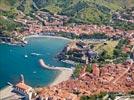 Photos aériennes de Collioure (66190) - Autre vue | Pyrénées-Orientales, Occitanie, France - Photo réf. E146562
