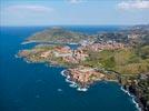 Photos aériennes de Collioure (66190) - Autre vue | Pyrénées-Orientales, Occitanie, France - Photo réf. E146565