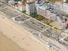 Photos aériennes de "plage" - Photo réf. E147971 - La longue plage s'étend de Saint-Hilaire-de-Riez à Saint-Jean-de-Monts