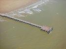 Photos aériennes de "saint" - Photo réf. E147978 - La longue plage s'étend de Saint-Hilaire-de-Riez à Saint-Jean-de-Monts