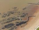 Photos aériennes de "ocean" - Photo réf. E148019 - Serpent d'océan, oeuvre de Huang Yong Ping