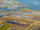 Photos aériennes de "salants" - Photo réf. E148106 - Les marais salants de Gurande sont rputs pour leur sel et fleur de sel.