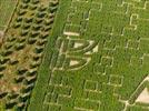 Photos aériennes de "labyrinthe" - Photo réf. E150967 - Le labyrinthe de Sénart 2013