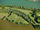 Photos aériennes de "fleuve" - Photo réf. E151000 - Un Golf en bord de Seine