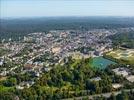 Photos aériennes de Fontainebleau (77300) - Autre vue | Seine-et-Marne, Ile-de-France, France - Photo réf. E151009 - Fontainebleau et son Chteau Royal class avec son Parc au Patrimoine mondial de l'UNESCO