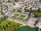 Photos aériennes de "unesco" - Photo réf. E151026 - Fontainebleau et son Chteau Royal class avec son Parc au Patrimoine mondial de l'UNESCO