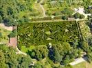 Photos aériennes de "zoologique" - Photo réf. E151122 - Le parc zoologique de Thoiry : Le labyrinthe