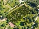 Photos aériennes de "animalier" - Photo réf. E151123 - Le parc zoologique de Thoiry : Le labyrinthe