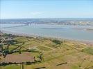  - Photo réf. E151257 - L'Estuaire de la Loire et le Pont de Saint-Nazaire qui l'enjambe.