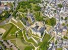 Photos aériennes de Saumur (49400) - Le Château | Maine-et-Loire, Pays de la Loire, France - Photo réf. E151427 - Le Chteau dominant la valle de la Loire, se dresse sur ses fortifications en toile datant du XVIe sicle.