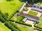 Photos aériennes de "château" - Photo réf. E151455 - Les jardins remarquables