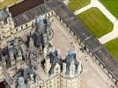 Photos aériennes de "Chateau" - Photo réf. E151588 - Le Chteau de Chambord et ses 282 chemines.