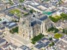 Photos aériennes - Cathédrales et autres lieux de culte - Photo réf. E151597 - La Cathédrale Sainte-Croix d'Orléans