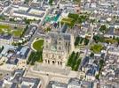 Photos aériennes de Orléans (45000) - Autre vue | Loiret, Centre, France - Photo réf. E151599 - La Cathdrale Sainte-Croix d'Orlans