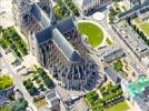 Photos aériennes de "Cathédrale" - Photo réf. E151603 - La Cathédrale Sainte-Croix d'Orléans