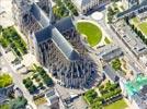 Photos aériennes de Orléans (45000) - Autre vue | Loiret, Centre, France - Photo réf. E151603 - La Cathdrale Sainte-Croix d'Orlans