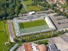 Photos aériennes de "club" - Photo réf. E152165 - Le Stade de la Licorne est le stade de l'Amiens Sporting Club Football (Somme).