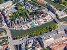 Photos aériennes de Amiens (80000) - Le Centre Ville | Somme, Hauts-de-France, France - Photo réf. E152193