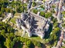 Photos aériennes de "Chateau" - Photo réf. E152223 - Pierrefonds et son imposant chteau fort