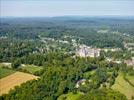 Photos aériennes de "chateau" - Photo réf. E152225 - Pierrefonds et son imposant chteau fort