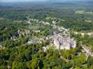 Photos aériennes de "Chateau" - Photo réf. E152226 - Pierrefonds et son imposant chteau fort