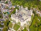 Photos aériennes de "chateau-fort" - Photo réf. E152229 - Pierrefonds et son imposant chteau fort