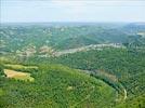 Photos aériennes de Najac (12270) - Autre vue | Aveyron, Midi-Pyrénées, France - Photo réf. E152328