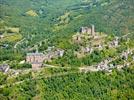 Photos aériennes de Najac (12270) - Autre vue | Aveyron, Midi-Pyrénées, France - Photo réf. E152330