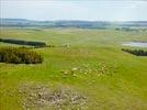 Photos aériennes de "Plateau" - Photo réf. E152369 - Le plateau de l'Aubrac