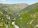 Photos aériennes de Laval-du-Tarn (48500) | Lozère, Languedoc-Roussillon, France - Photo réf. E152416 - Les Gorges du Tarn