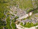 Photos aériennes de "village" - Photo réf. E152429 - Village médiéval niché dans les Gorges du Tarn
